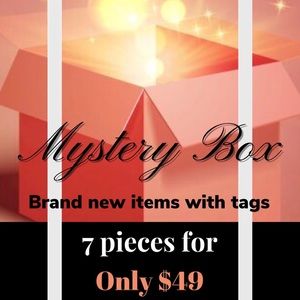 Mystery Box-All Brand New Items w/Tags+Free Gift